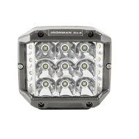 5 Universal 61W LED with Side Shooters - Single Work Lights