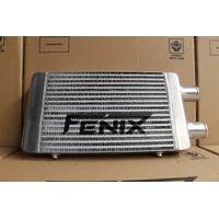 Bar & Plate Intercooler - Core Size 300x450x76mm. 2.5" Outlets Same Side