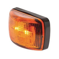 LED Marker Lamp Amber 10-30V 550mm Lead