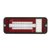 Zeon LED Stop/Tail/Indicator/Rev 10-30V 400mm Lead Pkt 6