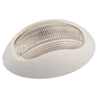 LED Masthead Nav Lamp 12/24V White With White Housing