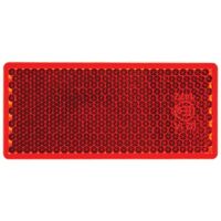 Pkt 20 Red Reflector 3M Self Adhesive Mounting Base 70 X 30 X 6mm