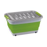 30L Collapsible Storage Tub & Lid