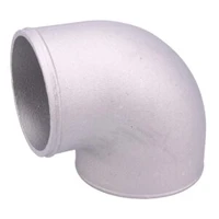 Aluminium Cast 90Deg Elbow Reducer