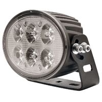 LED Oval Spot Beam Work Lamp 10 - 60V 6 Leds 6,600 Lumens