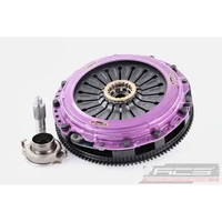 230mm Rigid Solid Organic Twin Plate Clutch Kit (KIT PER MITS LANCER EVO X inc F/W)
