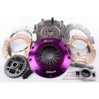 200mm Sprung Ceramic Twin Plate Clutch Kit (KIT MSP NISSAN PULSAR GTiR inc F/W)