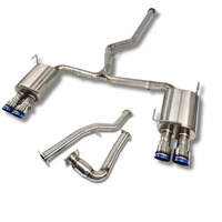 CVT Turbo Back Exhaust - Titanium Catback with Stainless Downpipe (WRX 15+)