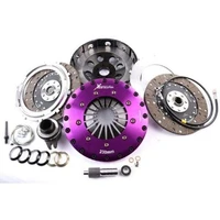 230mm Rigid Solid Organic Twin Plate Clutch Kit (KIT PER TOYOTA 7MGTE/R154 inc F/W+CSC)