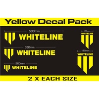 Whiteline Decal Kit - Yellow