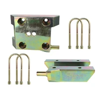 U-Bolt Plate High Clearance Billet Steel Rear Only Pair (Landcruiser 76/78/79 Series)