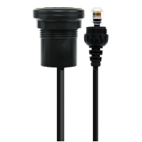 IP67 Microphone Extension Lead 2m with Panel Mount – Suit XRS-390C