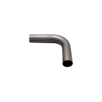 2.25in/90 Degree Mandrel Bend - 409 Raw Stainless Steel