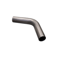 3in/60 Degree Mandrel Bend - 409 Raw Stainless Steel