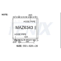 Radiator (Bongo Frendee 06/95-09/04)