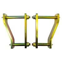 Superior Extended Shackles 2 Inch (50mm) Suitable For Mazda BT-50/Isuzu D-Max 07/2020 on Rear No Wedge