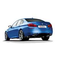 Evolution Line Titanium with Carbon Tailpipes (M5 F10 11+)