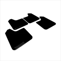 Basic Mud Flap (WRX/STi 01-07) Black Logo * Scratch and Dent Clearance *