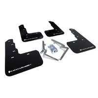 UR Rally Mudflap (Civic Type-R 2017+) Black/Dark Grey Logo