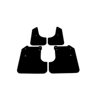Basic Mud Flap - Black Logo (WRX 2008-10)