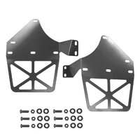 Superior 0 Offset Mudflap Brackets Suitable for Toyota LandCruiser 76/79 Series 02/2007 - 10/2022 Pre-Facelift GXL Only Front