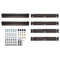 Billet Series 6061-T6 Alloy Universal Quick Disconnect Mudflap Bracket Kit 350mm