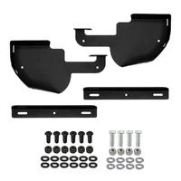 Superior Mudflap Brackets Suitable for Toyota LandCruiser 80 Series GXL Wide Flare Only Front No Billet Disc Mud:N