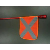 High Mount Flag - 2.4m With red LED