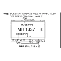 Radiator (Galant VR4 09/96-10/03)