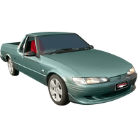 Single 2.5in Full System with Extractors Aluminised Steel - Medium (Falcon XH 96-99)