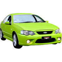 Dual 2.5in Cat Back Aluminised Steel - Quiet (Falcon BA/BF 02-08)