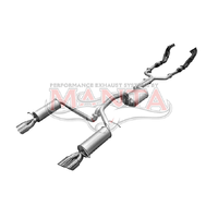 2.5in L & R with Extractors Muffler/Muffler (Falcon BF 05-08)