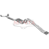 Dual 2.5in Cat Back Muffler/Tailpipe (Falcon BA/BF 02-08)