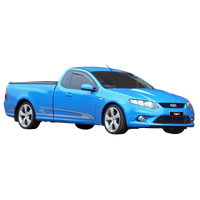 Dual 2.5in Full System with Extractors Aluminised Steel - Quiet (Falcon FG 08-16)