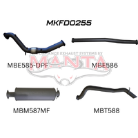 Turbo Back without Cat - Muffler (Ranger PX2 15-18)