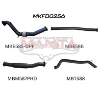 Turbo Back without Cat - Hotdog (Ranger PX2 15-18)