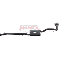 3in DPF Back with Muffler - Dual Tip Side Exit (Ranger T6.2 11+)