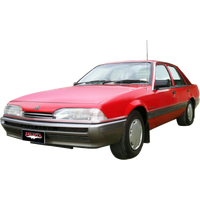 Single 2.5in Full System with Extractors Aluminised Steel - Quiet (Commodore VL 86-88)