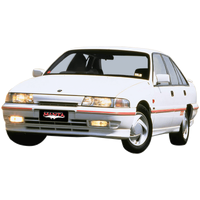 Single 2.5in Full System with Extractors Aluminised Steel - Quiet (Commodore 88-95)