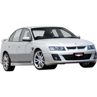 Dual 2.5in Cat Back Aluminised Steel - Quiet (Commodore VZ 04-06)