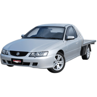 Dual 2.5in Full System with Extractors Aluminised Steel - Loud (Crewman/One Ton 03-07)