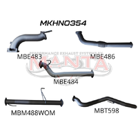 Non CR without Cat & without Muffler (Rodeo RA 03-08)