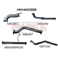 Non CR without Cat & without Muffler (Rodeo RA 03-08)