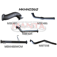 CRD without Cat & without Muffler (Rodeo RA 03-08)