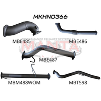CRD without Cat & without Muffler (Rodeo RA 03-08)