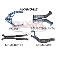 Dual 3in with 1 3/4in Extractors Hotdog/Muffler (Statesman WH 99-03)