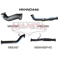 Exhaust Full System with Cat & with Hotdog (Colorado RC 10-12)