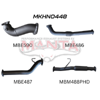 Exhaust Full System without Cat & with Hotdog (Colorado RC 10-12)