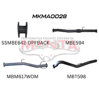 DPF Back (BT50 21 On 1.9L)