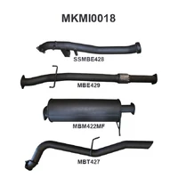Turbo Back without Cat - Muffler (Triton MQ 15-18)